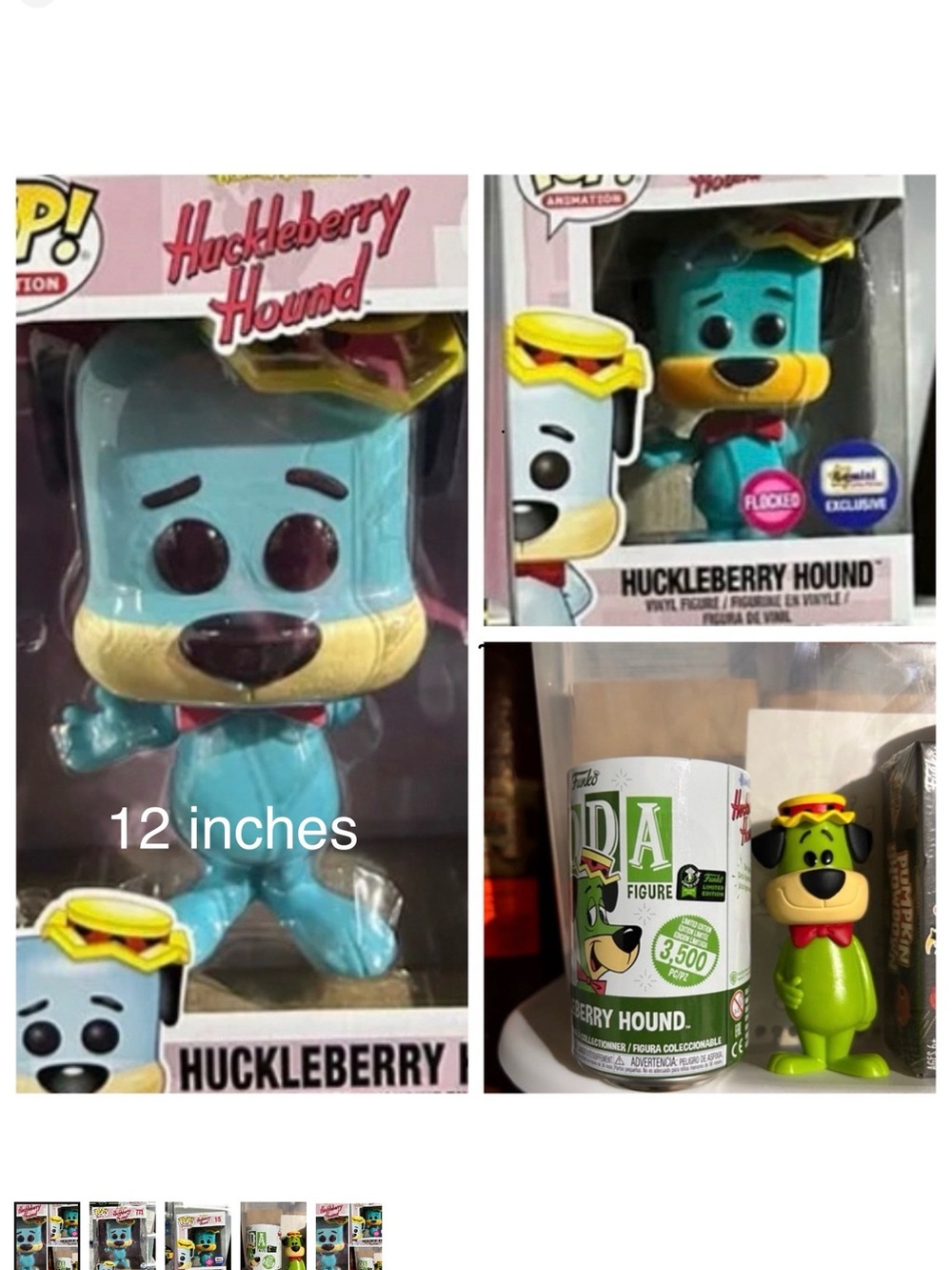 FUNKO FANTASTIC FUN LOT 3 EXC VERSIONS HUCKLEBERRY HOUND
